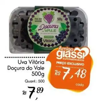 Giassi Supermercados Uva Vitória Doçura do Vale oferta