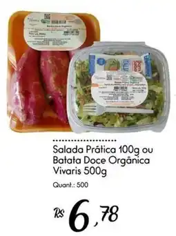 Giassi Supermercados Salada Prática ou Batata Doce Orgânica oferta