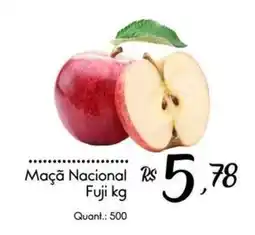 Giassi Supermercados Maçã nacional fuji oferta