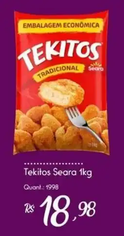 Giassi Supermercados Tekitos Seara oferta
