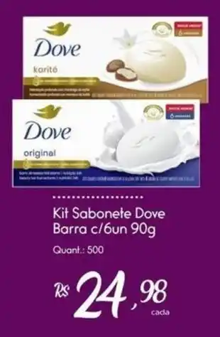 Giassi Supermercados Kit Sabonete Dove oferta