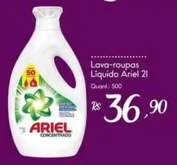 Giassi Supermercados Lava-roupas Líquido Ariel 2l oferta
