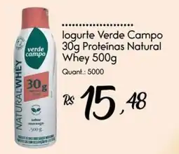 Giassi Supermercados Iogurte verde campo oferta