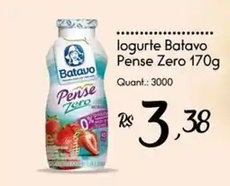 Giassi Supermercados logurte batavo pense zero oferta