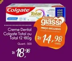Giassi Supermercados Creme Dental Colgate Total ou Total 12 oferta