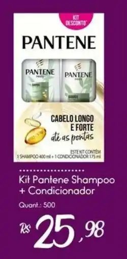 Giassi Supermercados Kit Pantene Shampoo + Condicionador oferta