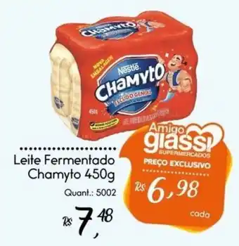 Giassi Supermercados Leite fermentado chamyto oferta