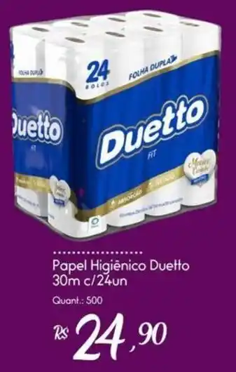 Giassi Supermercados Papel Higiênico Duetto oferta