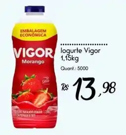 Giassi Supermercados logurte vigor morango oferta