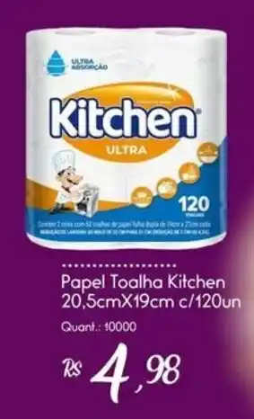 Giassi Supermercados Papel Toalha Kitchen oferta