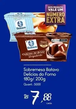 Giassi Supermercados Sobremesa Batavo Delícias do Forno oferta