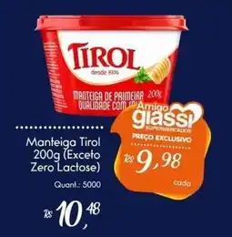 Giassi Supermercados Manteiga tirol oferta