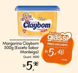 Giassi Supermercados Margarina claybom cremosa oferta