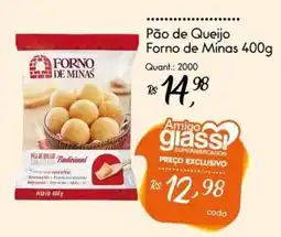 Giassi Supermercados Pão de Queijo Forno de Minas oferta