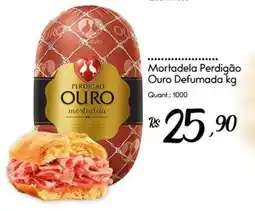 Giassi Supermercados Mortadela Perdigão Ouro Defumada oferta