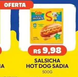 Giassi Supermercados Salsicha hot dog sadia oferta