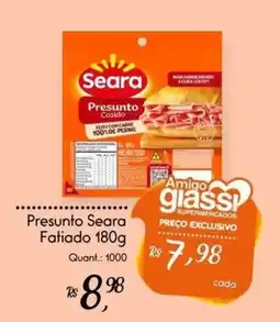 Giassi Supermercados Presunto seara fatiado oferta