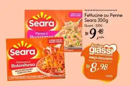 Giassi Supermercados Fettuccine ou Penne Seara oferta