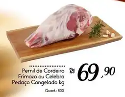 Giassi Supermercados Pernil de Cordeiro Frimazo ou Celebra oferta