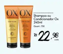 Giassi Supermercados Shampoo ou Condicionador Ox oferta