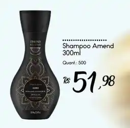Giassi Supermercados Shampoo amend oferta