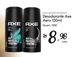 Giassi Supermercados Desodorante Axe Aero oferta
