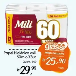 Giassi Supermercados Papel Higiênico Mili oferta