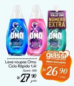 Giassi Supermercados Lava-roupas Omo Ciclo Rápido oferta