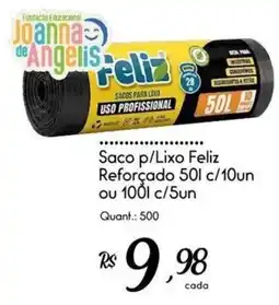 Giassi Supermercados Saco p/Lixo Feliz Reforçado oferta