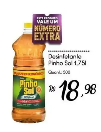 Giassi Supermercados Desinfetante Pinho Sol oferta