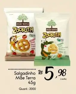 Giassi Supermercados Salgadinho mãe terra oferta