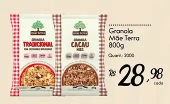Giassi Supermercados Granola mãe terra oferta