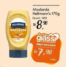 Giassi Supermercados Mostarda hellmann's oferta