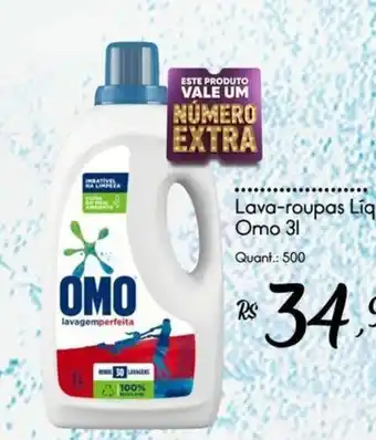 Giassi Supermercados Lava-roupas Liquido Omo 3l oferta