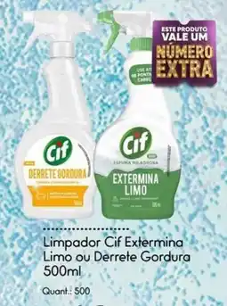 Giassi Supermercados Limpador Cif Extermina Limão ou Derrete Gordura oferta