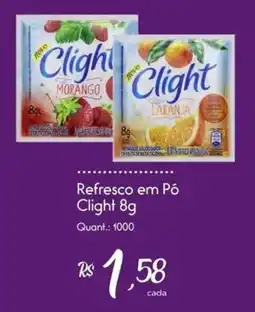 Giassi Supermercados Refresco em Pó Clight 8g oferta