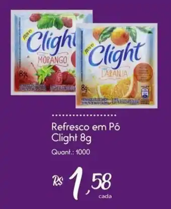 Giassi Supermercados Refresco em Pó Clight 8g oferta