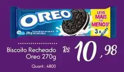 Giassi Supermercados Biscoito recheado oreo oferta