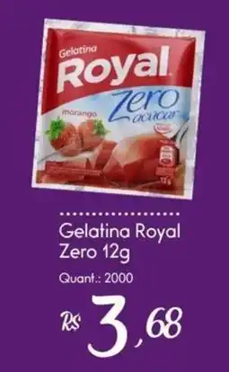Giassi Supermercados Gelatina royal zero acucar oferta
