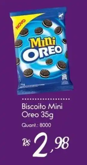 Giassi Supermercados Biscoito mini oreo oferta