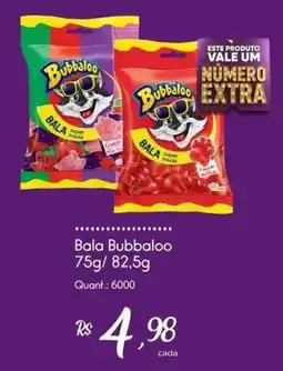 Giassi Supermercados Bala Bubbaloo oferta