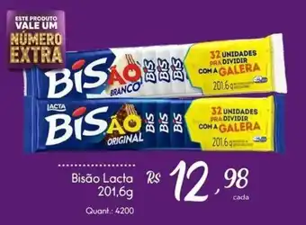 Giassi Supermercados Bisão Lacta oferta