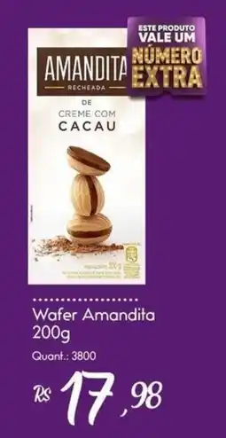 Giassi Supermercados Wafer amandita oferta