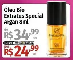 Supermercado Dalben Óleo bio extratus special argan oferta