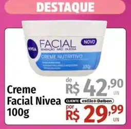 Supermercado Dalben Creme facial nivea oferta