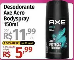 Supermercado Dalben Desodorante Axe Aero Bodyspray oferta