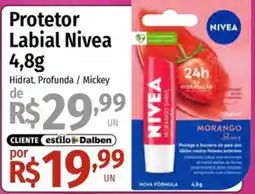 Supermercado Dalben Protetor labial nivea oferta