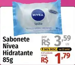 Supermercado Dalben Sabonete nivea hidratante leite oferta