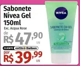 Supermercado Dalben Sabonete nivea gel oferta