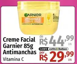 Supermercado Dalben Creme Facial Garnier Antimanchas Vitamina C oferta